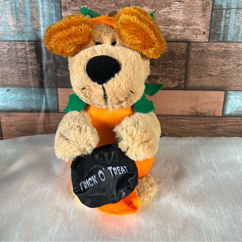 2011 Avon Halloween Animated‎ Musical Dog Stuffed Plush